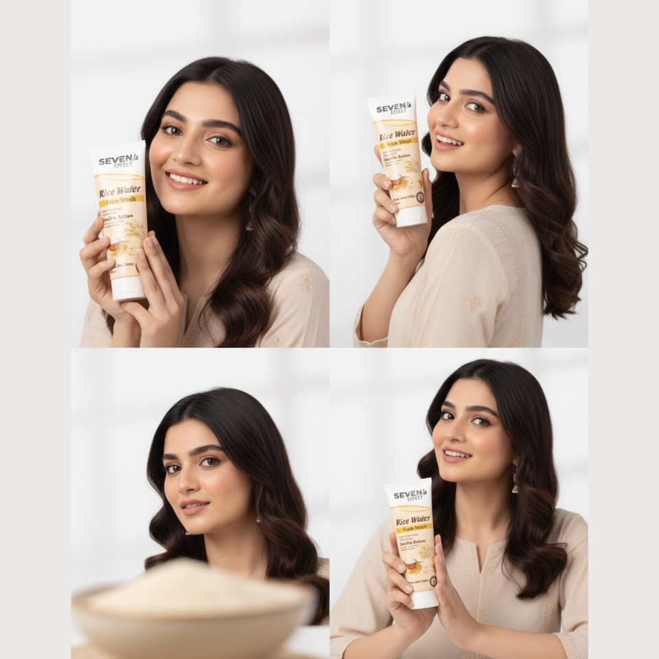 Seven Effect Rice Water Face Wash with Honey