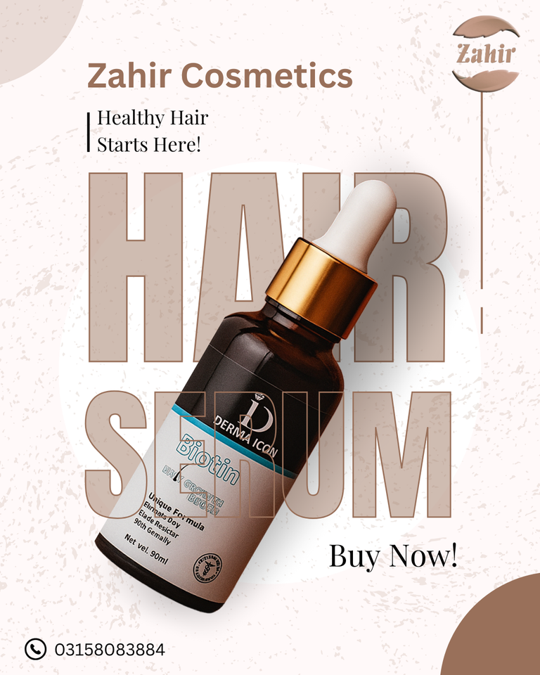 Derma Icon Biotin Hair Growth Serum