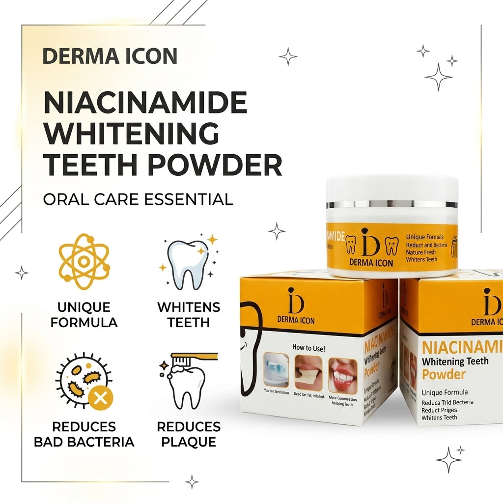 Derma Icon Niacinamide Whitening Teeth Powder