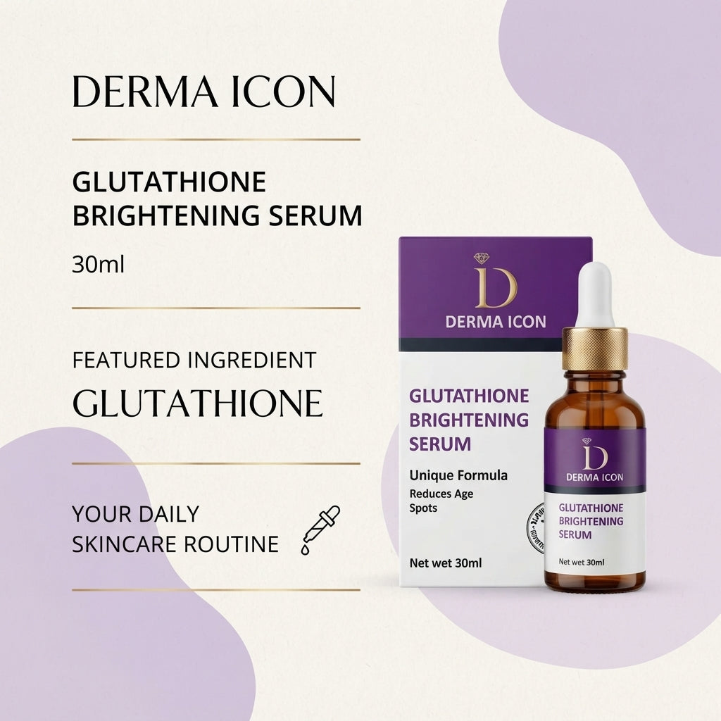 Derma Icon Glutathione Brightening Serum – 30ml