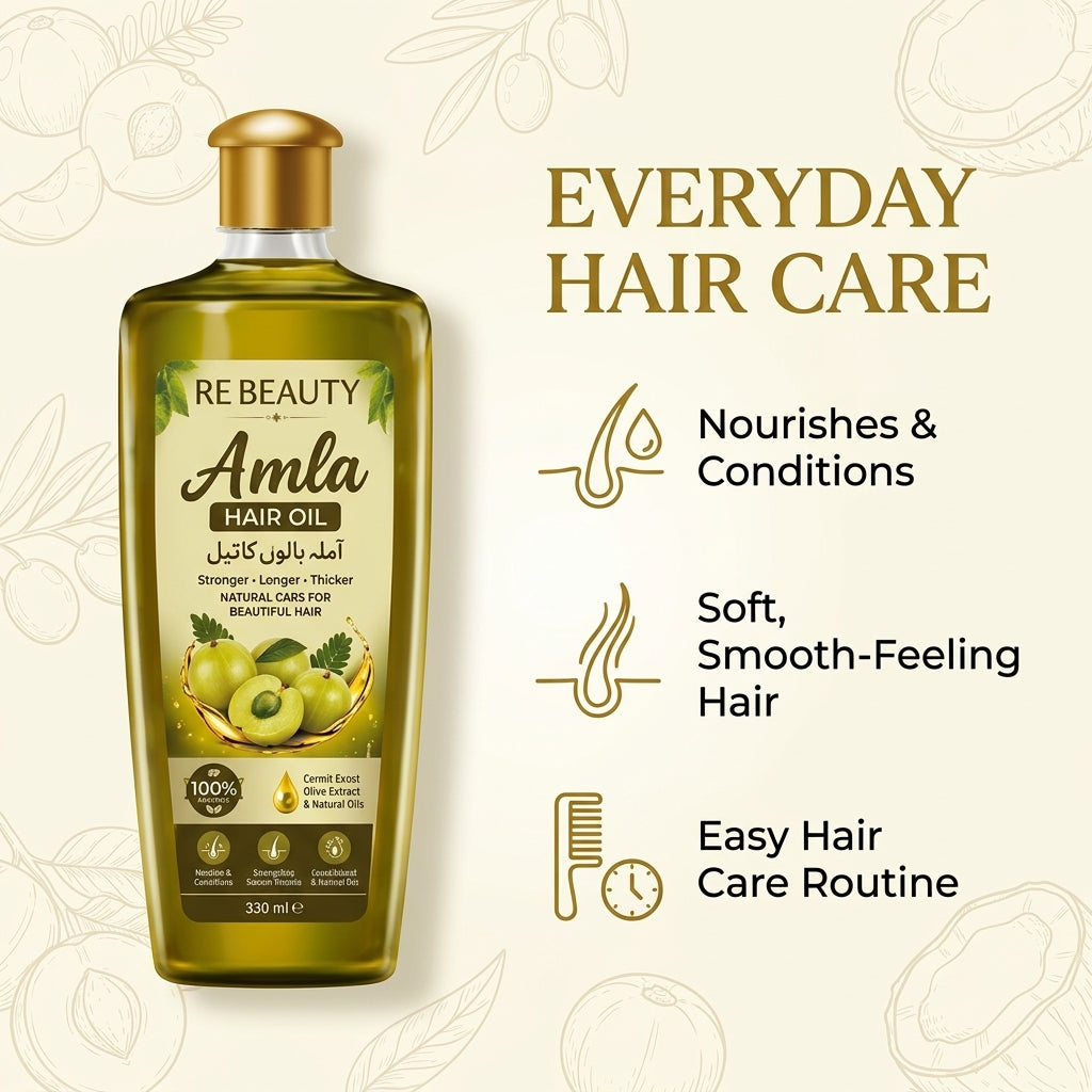Re-Beauty Hair Oil – Nourishing Hair Care Oil for Healthy-Looking Hair