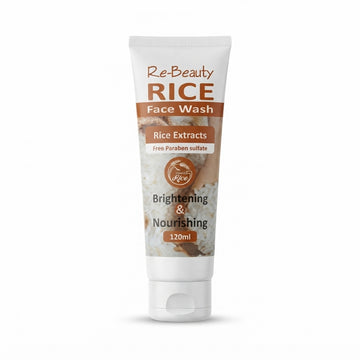 Re-Beauty Rice Extracts Brightening & Nourishing Face Wash – 120ml