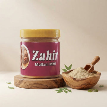 Zahir Multani Mitti – Natural Clay Face Mask for Deep Cleansing & Glowing Skin