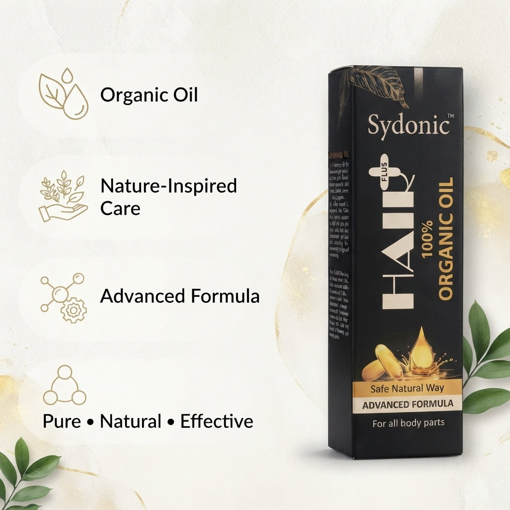 Sydonic 100% Organic Oil – Pure & Natural Care