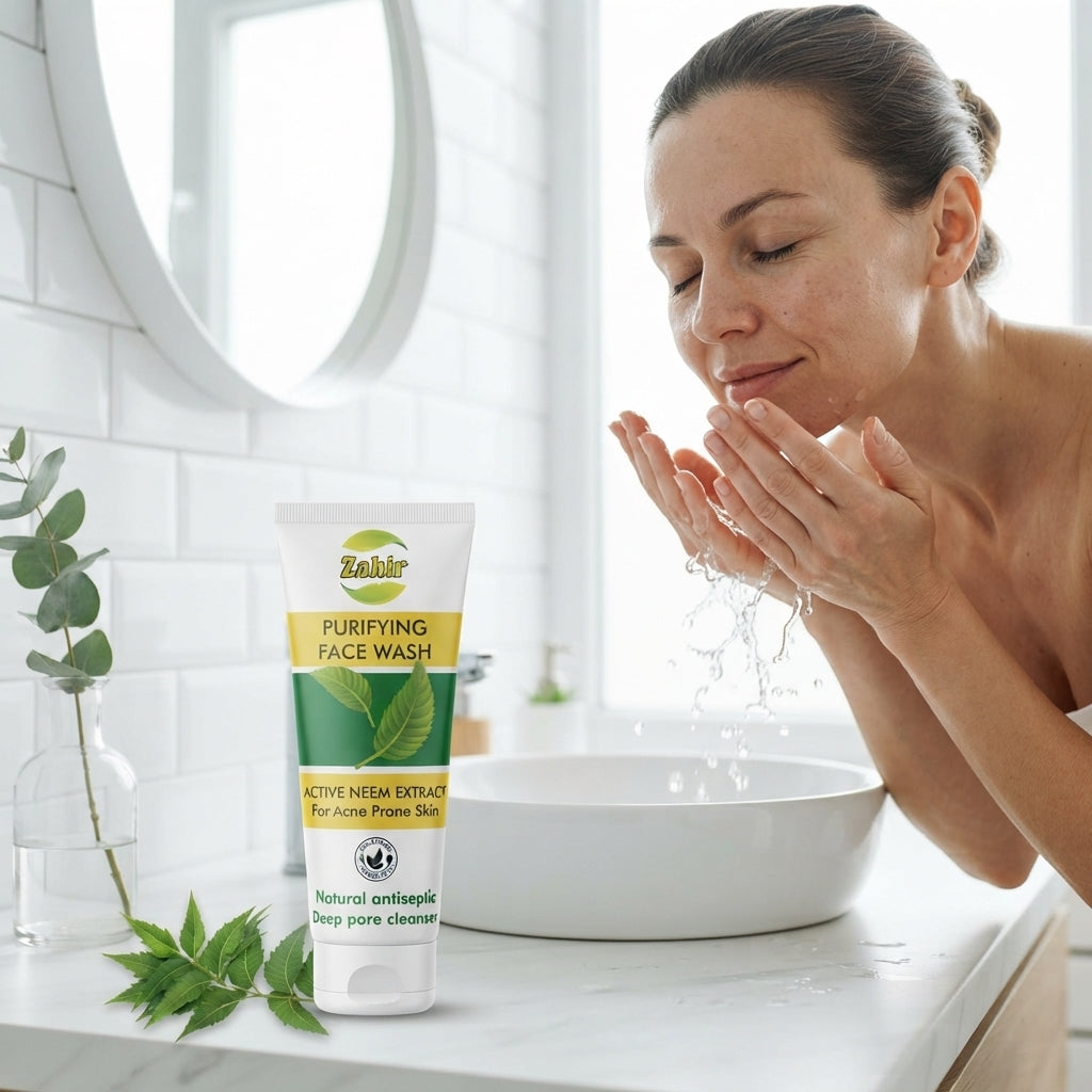 Zahir Purifying Face Wash  – Deep Pore Cleansing for Fresh, Clear-Looking Skin