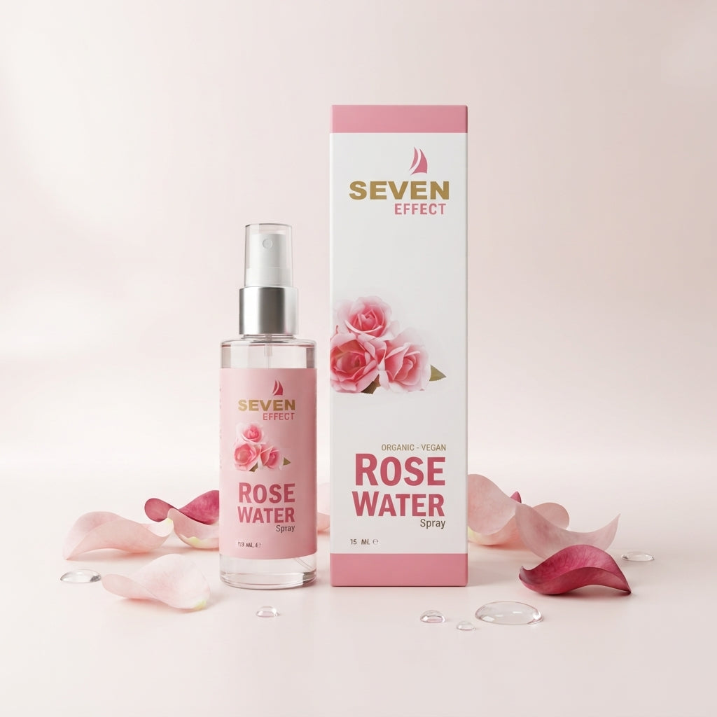Seven Effect Rose Water Spray – Refreshing & Hydrating Facial Mist