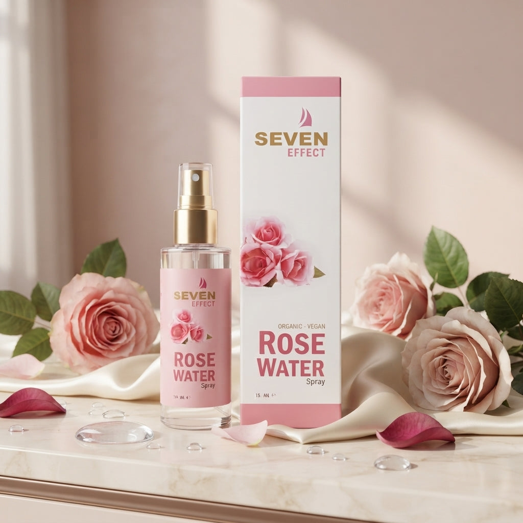 Seven Effect Rose Water Spray – Refreshing & Hydrating Facial Mist