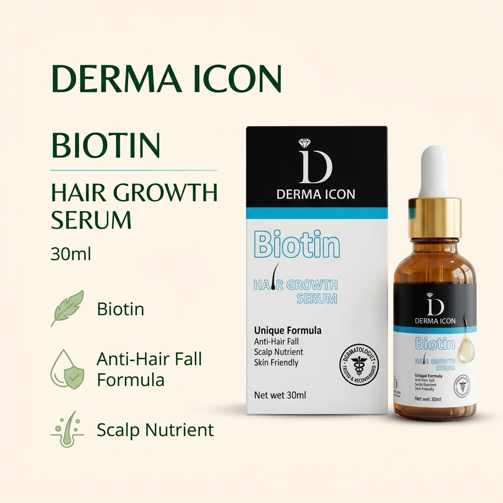 Derma Icon Biotin Hair Growth Serum – 30ml