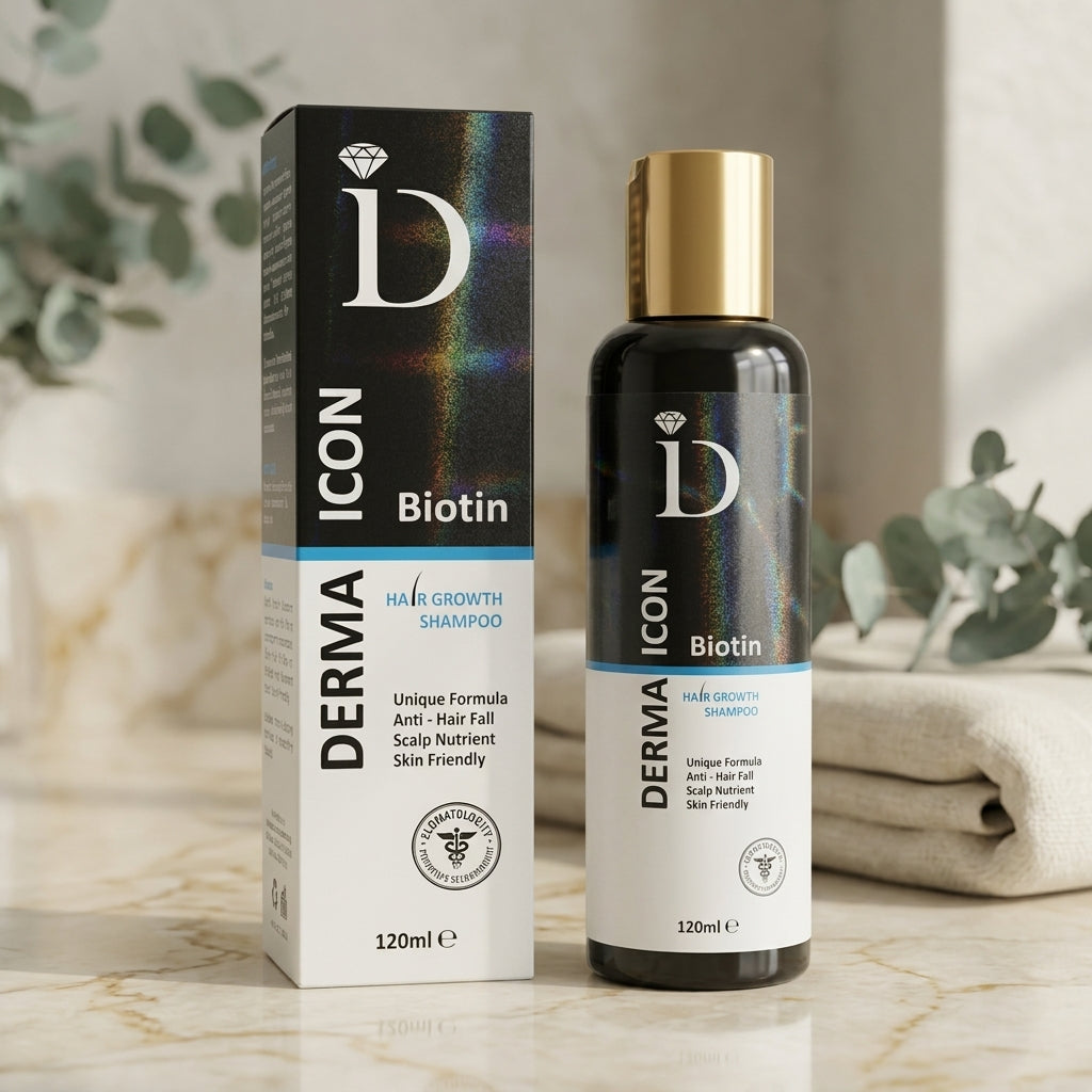 Derma Icon Biotin Hair Growth Shampoo – 120ml