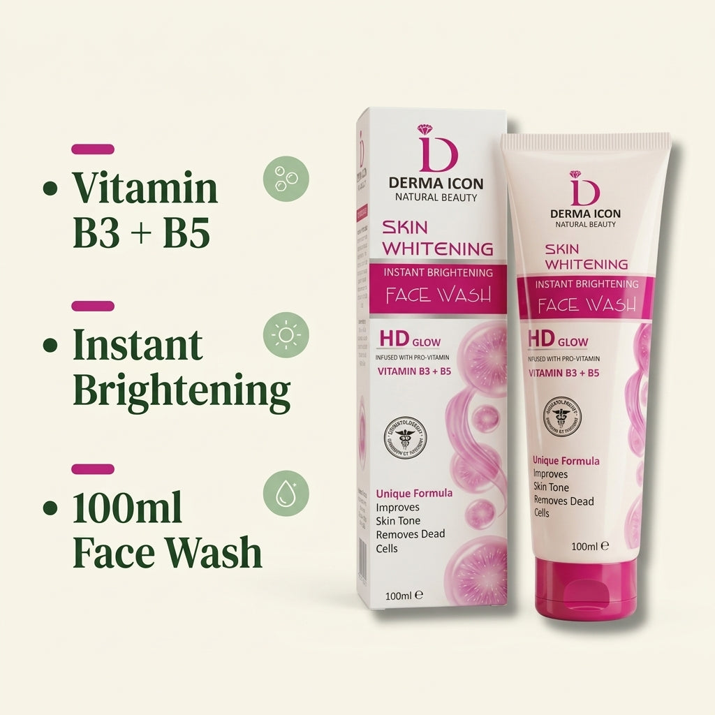 Derma Icon Skin Whitening Face Wash – 100ml