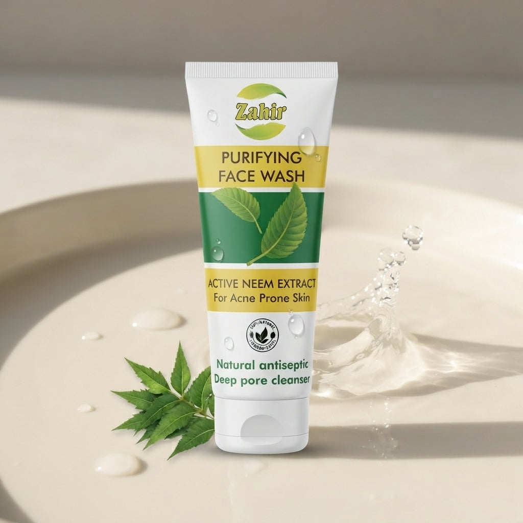 Zahir Purifying Face Wash  – Deep Pore Cleansing for Fresh, Clear-Looking Skin