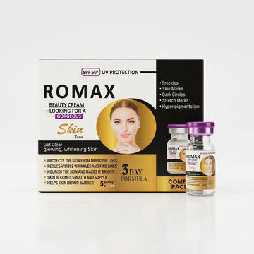 ROMAX Skin Tone Beauty Cream SPF 60+ – Skin Brightening & Moisturizing Cream