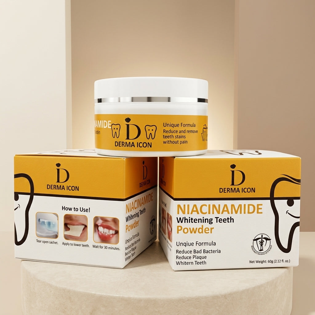 Derma Icon Niacinamide Whitening Teeth Powder