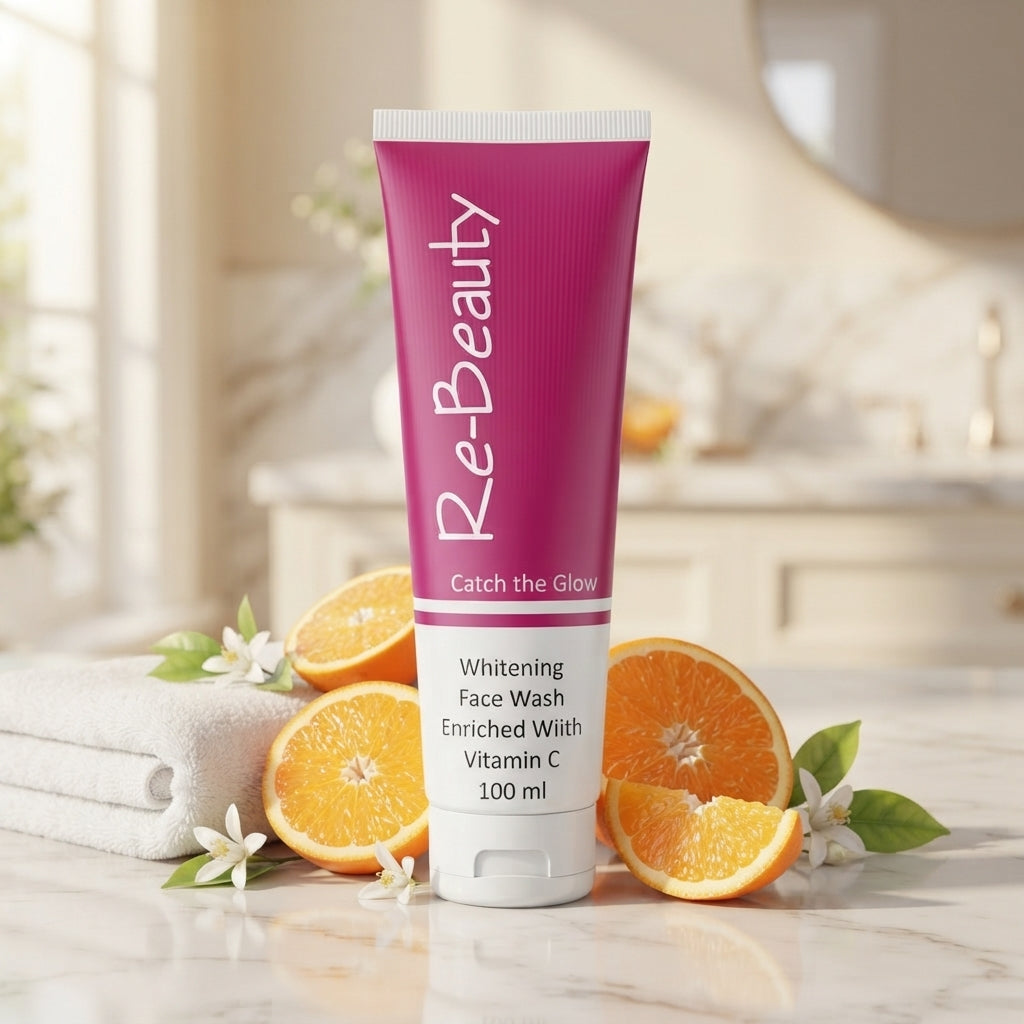 Re-Beauty Whitening Face Wash with Vitamin C – 100ml
