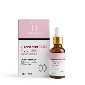 Derma Icon Niacinamide 10% + Zinc 1% Facial Serum – 30ml