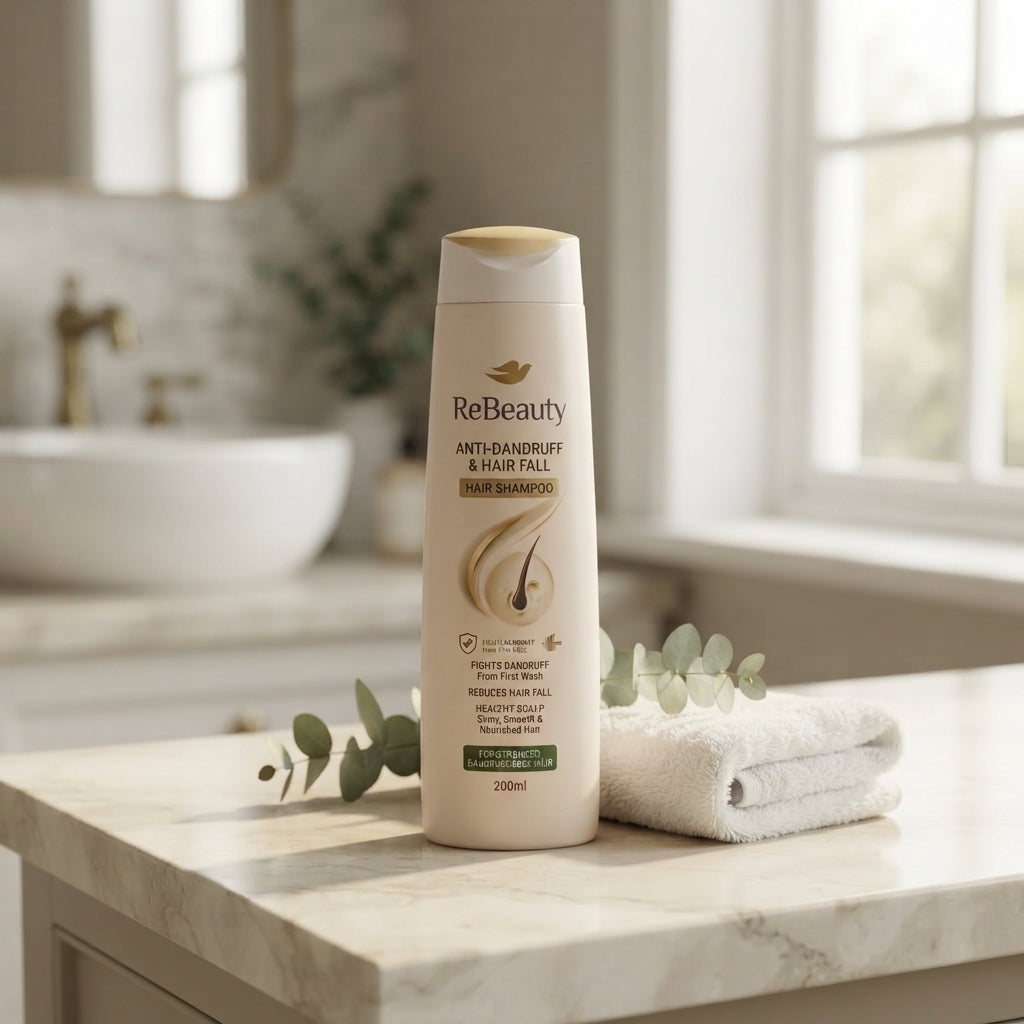 Re-Beauty Anti-Dandruff & Hair Fall Control Shampoo – Complete Scalp Care, 200ml