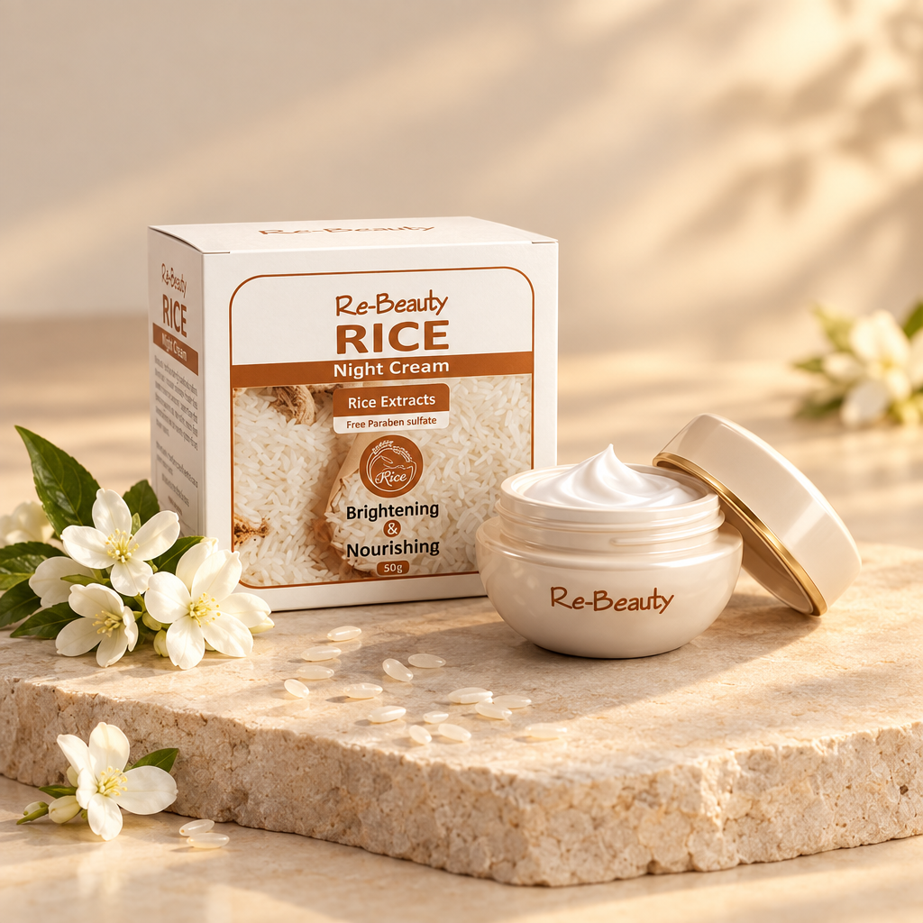 Re-Beauty Rice Night Cream product image